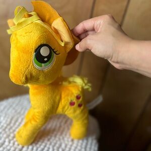 My Little Pony Yellow Plush with Green Eyes